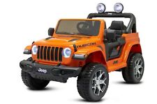 Kidcars Jeep Wrangler Rubicon Kinder Elektro Auto Allrad 4x35W 12V 10Ah SUV
