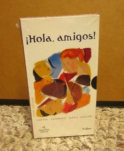HOLA AMIGOS Houghton Mifflin Spanish instruction Notas teaching VHS accessory - Picture 1 of 2
