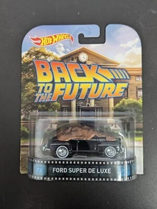 Hot Wheels BDV06 Retro Entertainment Back to the Future Ford Super De Luxe - Picture 1 of 2