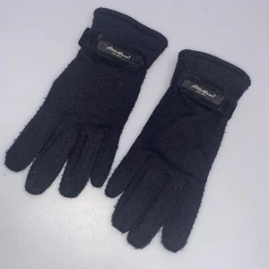 Guantes negros para mujer Eddie Bauer, spandex y poliéster, parche de palma poliurtano- - Imagen 1 de 11
