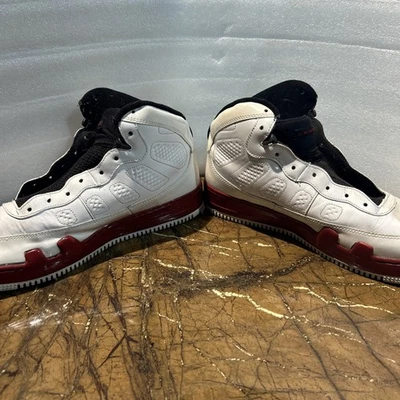 Zapatilla deportiva Nike Air Jordan Fussion 9 roja/blanca/negra talla 13 M 352753-102.  -2008 Foto 1 de 4