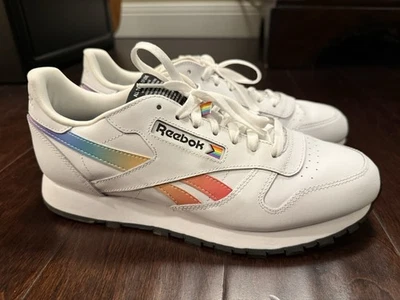 Reebok Women’s Classic Pride LGBTQ Sneaker Shoes Size 9.5 - Image 1 of 4