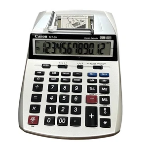 Canon P27-DH Large Printing Calculator - Picture 1 of 5