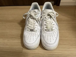 Men 9.0US Air Force 1 White Sneakers Us8 - Picture 1 of 6
