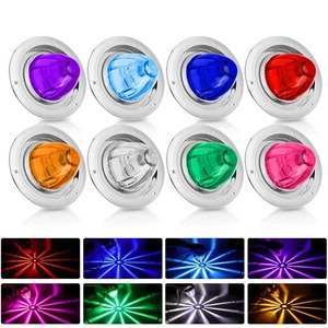 2x Grandes Luces LED Marcadoras de Sandía con Soportes Lámpara Flash para Semirremolque RV - Imagen 1 de 28