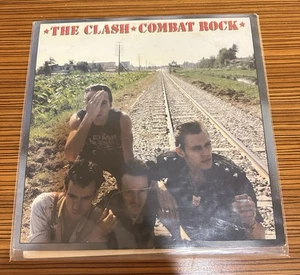 The Clash - Combat Rock LP Record 1982 Epic Punk Rock 33 RPM - Picture 1 of 3