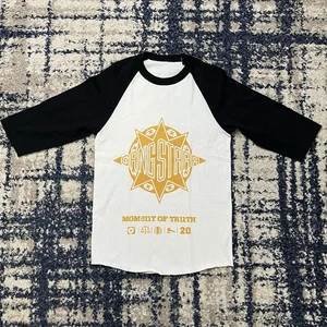 Vintage 1998 Gang Starr Moment Of Truth Raglan T-Shirt Herren Small - Bild 1 von 7