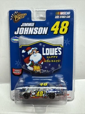 (B9) 1/64 2007 Jimmie Johnson Lowes Holiday Sam Bass Winners Circle - Image 1 of 3
