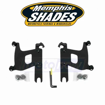 Memphis Shades Trigger-Lock Mount Kit for Bullet Fairing for 2005-2017 bz - Image 1 of 4