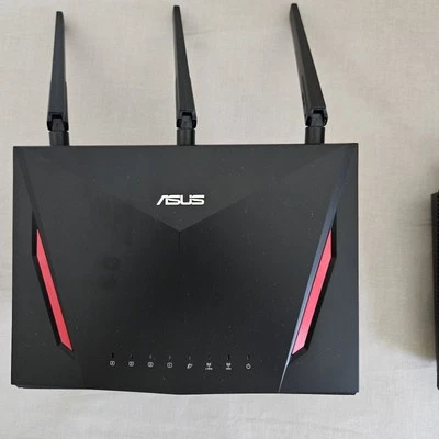 ASUS AC2900 Dual Band Gigabit WiFi Gaming Router  (RT-AC86U) Pre-Owned - Image 1 of 2