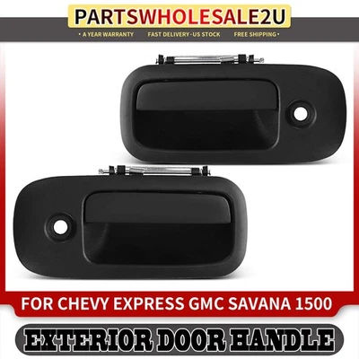Manija de puerta exterior para Chevrolet Express 1500 2500 GMC 03-09 metal mejorado Foto 1 de 4