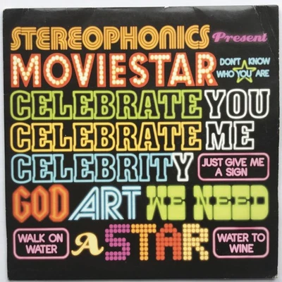 Stereophonics Moviestar 7" Single Records Vg+ Con Indie Rock - Image 1 of 4