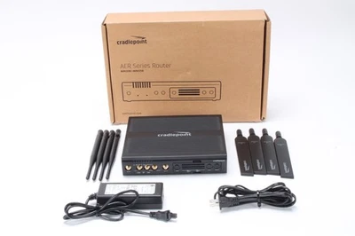 Cradlepoint AER2200-1200M-B Series Router W/ Power Supply and Accessories Bundle - Image 1 of 4
