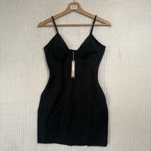 NEU MIT ETIKETT SKIMS BAUMWOLLE SHAPEWEAR MINIKLEID IN RUSS GRÖSSE Medium - Bild 1 von 14