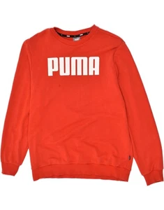 Sudadera Jersey PUMA Para Hombre Gráfica Grande Roja AN29 - Imagen 1 de 4