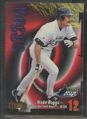 Skybox Circa Thunder #165 1998 Wade Boggs Tampa Bay Devil Rays Foto 1 de 2
