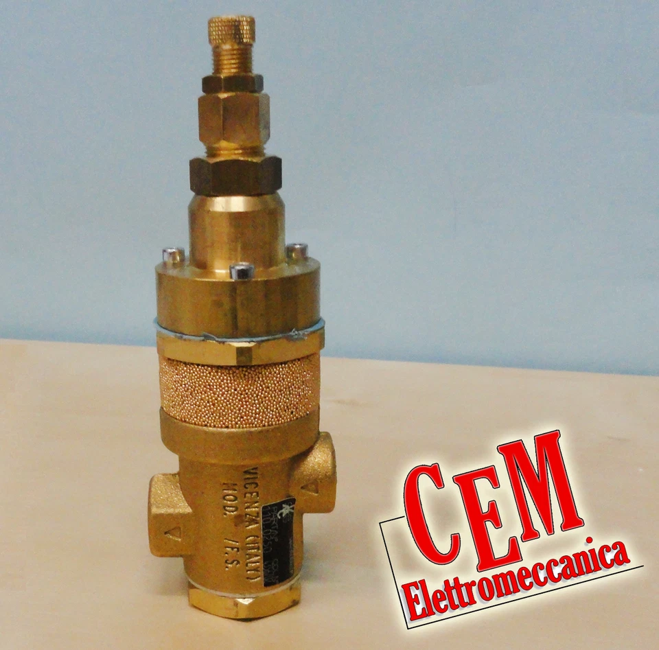 Disgiuntore Valvola per marcia a vuoto ingresso e uscita 3/8" per compressore  - Imagen 1 de 1