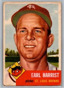 Earl Harrist 1953 Topps #65 - Imagen 1 de 2