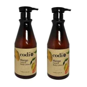 Loción corporal y para manos Codi Mango 25 fl oz (paquete de 2) - Imagen 1 de 1