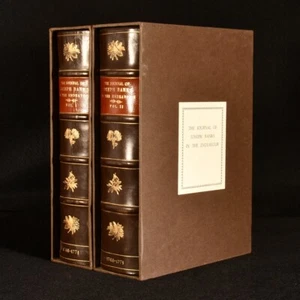 1980 2vol The Journal of Joseph Banks in the Endeavour Illus LE Signed - Picture 1 of 12