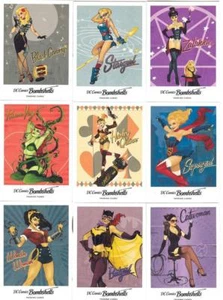 2017 Cryptozoic DC Comics Bombshells Trading Cards Characters Insert Set Of 9! - Picture 1 of 1