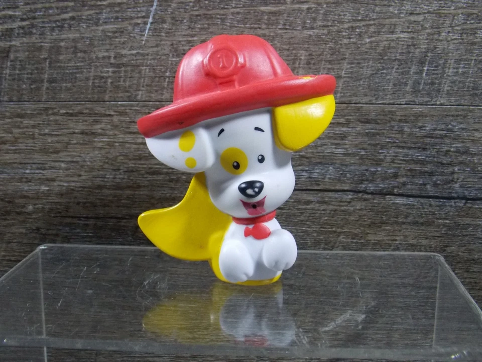 Figura de goma dura Bubble Guppies Fireman Bubble Puppy 3,25" Mattel 2013 Foto 1 de 4