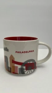 Starbucks Philadelphia Coffee Cup Mug You are Here Collection YAH 2014 - Picture 1 of 8