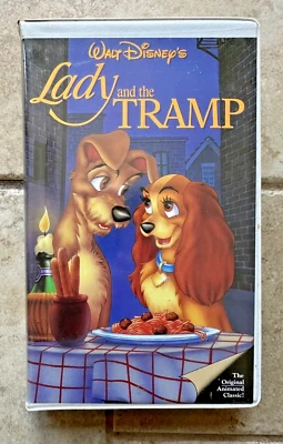 WALT DISNEY LADY AND THE TRAMP, BLACK DIAMOND SERIES   VCR - Image 1 of 4