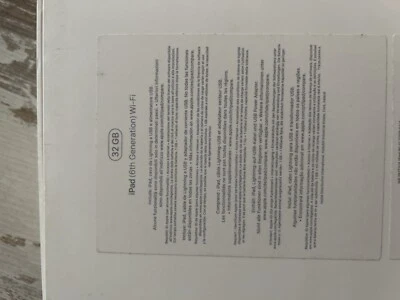 ipad 2018 6th Gen - solo ricambi - Immagine 1 di 4