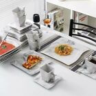 Modern 30-Piece Marble Luxury Porcelain Dinnerware Set with 6*Dinner Plate etc