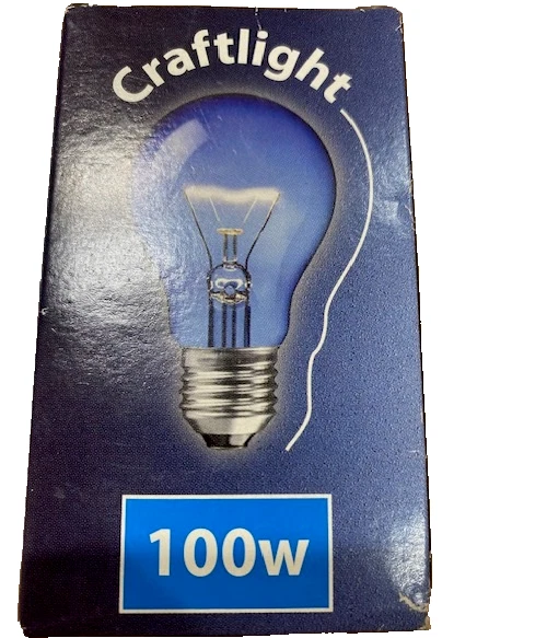 Crompton 100W ES E27 CRAFT / DAY LIGHT BULBS SAD daylight CRA100ES - Image 1 of 1