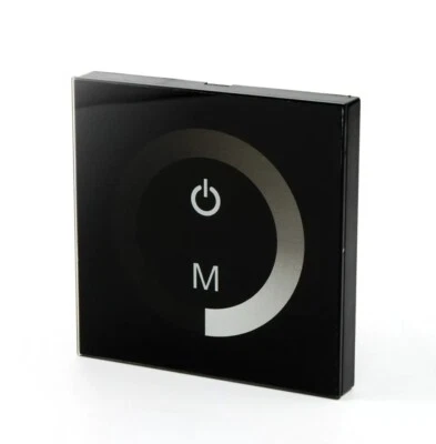 DC12-24V Wall Mount Dimmer Touch Panel LED Controller  single color Led Switch - Image 1 of 4
