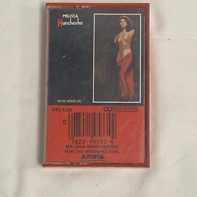 Melissa Manchester For the Working Girl Cassette #ATC 9533 USED - Image 1 of 4