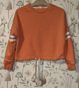 Girls Age 7-8 Years - M&S Sweater Top - Picture 1 of 2
