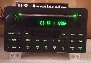GENUINE Ford Expedition 2003 Factory Radio CD Cassette Player 3L1T-18C868-AA - Bild 1 von 10