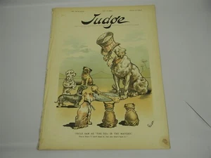Judge Magazine May 13 , 1893 - Great Graphics - Political Satire - 8N - Picture 1 of 9
