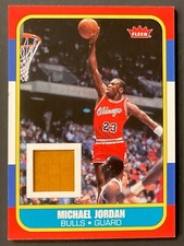 2007-08 Fleer Michael Jordan GAME USED FLOOR 1986 RC Rookie RP #RCF NBA Bulls 🔥