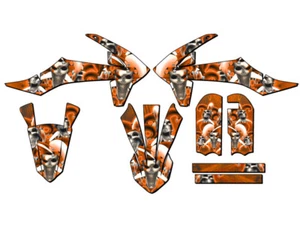 2016-2018 SX 50 JESTER Orange Senge Graphics Kit Compatible with KTM - Picture 1 of 4