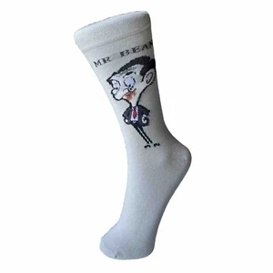 Calcetines novedosos Mr Bean talla EE. UU. 7 1⁄2 - 12 1⁄2 - Imagen 1 de 8