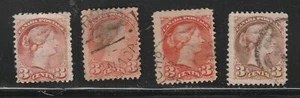 Canada Lot 1 - Postage: (Stamp Details below) 2022 Scott Catalog Value $87.25 - Picture 1 of 5