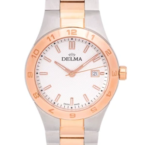 DELMA RIALTO QUARTZ REF. 53701.608.6.018 HERREN ARMBANDUHR - Bild 1 von 5