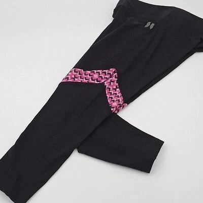 Леггинсы женские Victoria's Secret XS Capri леггинсы черные розовые с шевроном в полоску XS‎ - Изображение 1 из 4