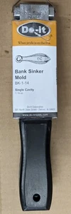 Do-It D.1104 Bank Sinker Mold 14 Oz Single Cavity - Picture 1 of 4