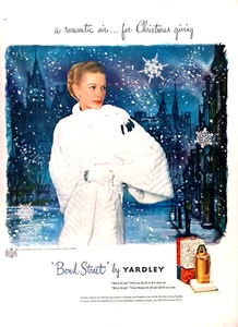 Yardley 948 Stampa Pubblicità Bond Street da Donna per Natale 10x14 - Foto 1 di 4