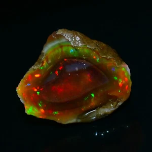 Stunning Ethiopian Opal Rough 63.90 Carats Large Opal Specimen Natural Opal Raw - Picture 1 of 5