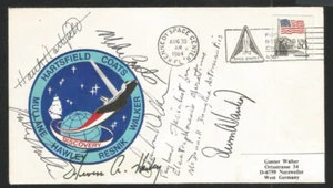 USA 1984 FDC Space Shuttle Signed Hartsfield Coats Walker Hawley Mullane Astrona - Picture 1 of 1