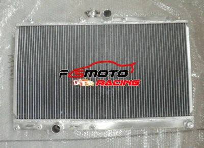2ROW Aluminum Radiator for Mitsubishi Lancer EVO 7 8 9 EVO7 EVO8 EVO9 2001-07 MT - Image 1 of 4
