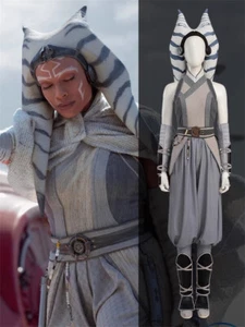 Star Wars Ahsoka Tano Cosplay Custome Outfits The Mandalorian Women Outfits Lot - Picture 1 of 32