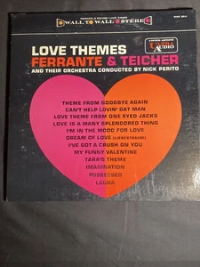 Ferrante Teicher - Love Themes Vinyl Record w/Sleeve~VG~Vintage 1966 - Foto 1 di 5