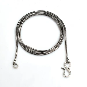 16"18"20"22"24" Snake Chain S" Lock Ethnic Handmade Necklace Jewelry. - Picture 1 of 9